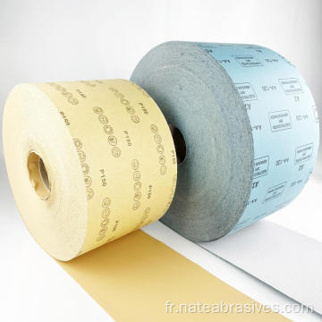 Oxyde d&#39;aluminium Abrasif Nail File Paper Roll